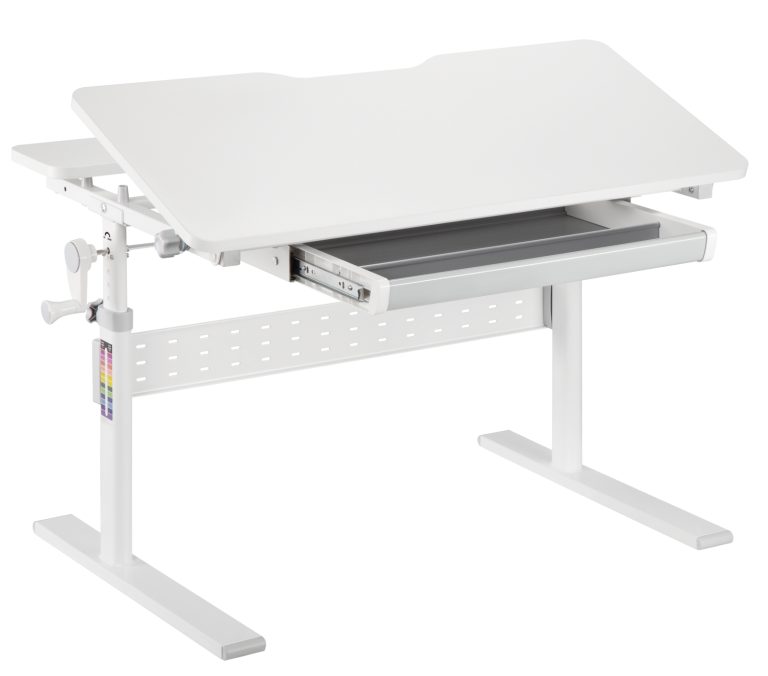 Kinderschreibtisch Zeichentisch - ergonomisch höhenverstellbar - Schultisch - alternatives Bild