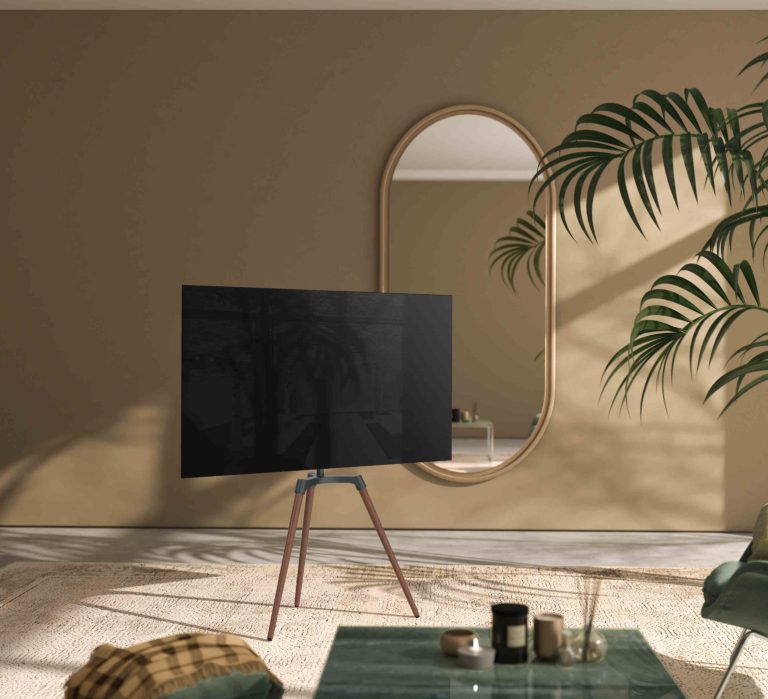 TV-Bildschirmständer Stativ Staffelei Designstudio - drehbar - bis 65 Zoll - alternatives Bild