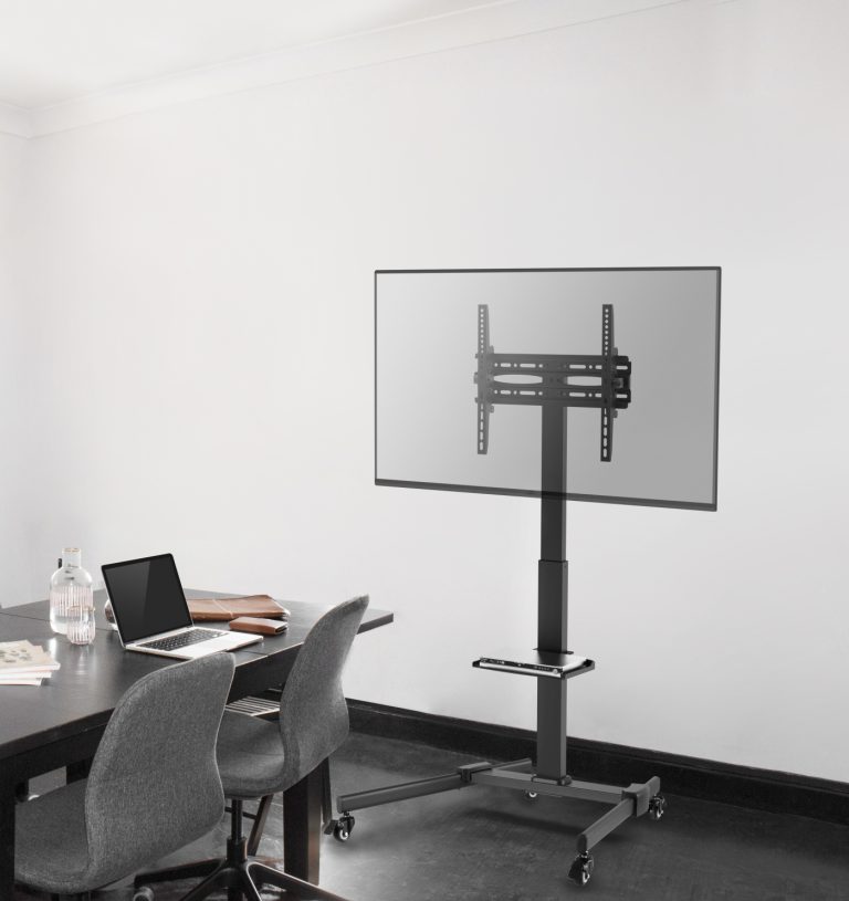 TV-Ständer - TV-Ständerfuß - mobil - höhenverstellbar von 116 cm bis 151 cm - alternatives Bild