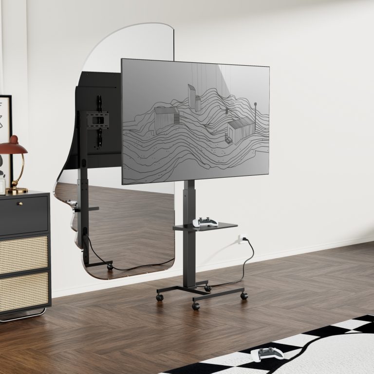 VDD TV-Ständer fahrbar - drehbar - 37 Zoll bis 75 Zoll - alternatives Bild