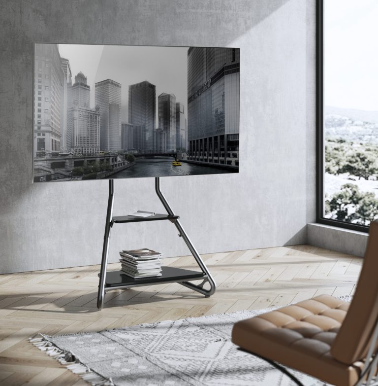TV-Ständer Stativ Studio Design - Schwarz - alternatives Bild