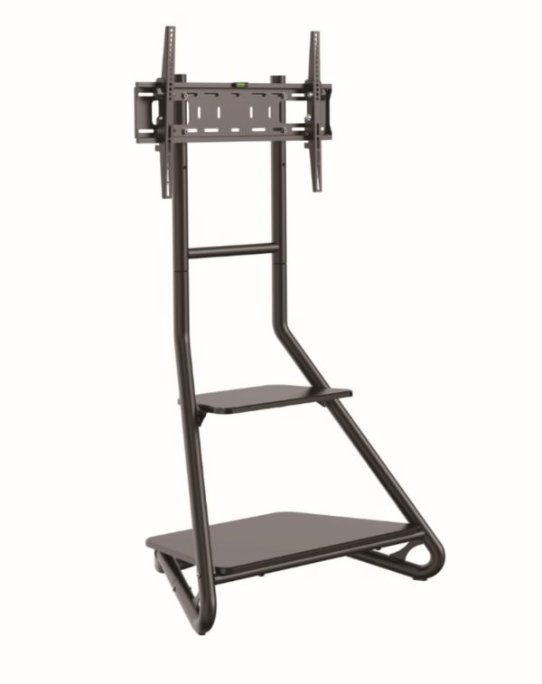   TV-Ständer Stativ Studio Design – Schwarz