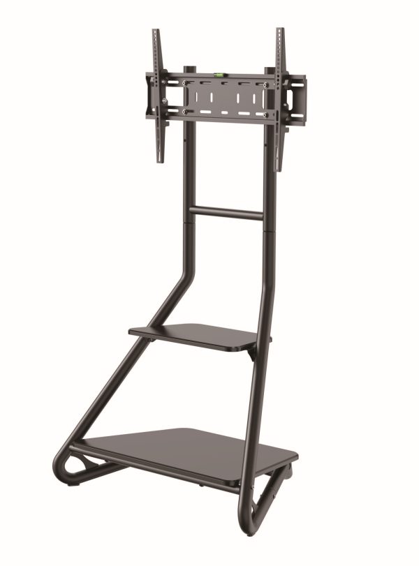  TV-Ständer Stativ Studio Design – Schwarz