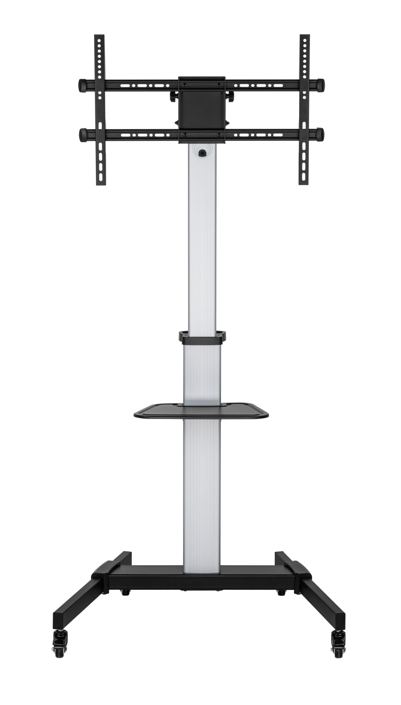 VDD TV Standard - TV Fuß - Monitor Standard - Mobil & in der Höhe verstellbar 140 bis 160 cm