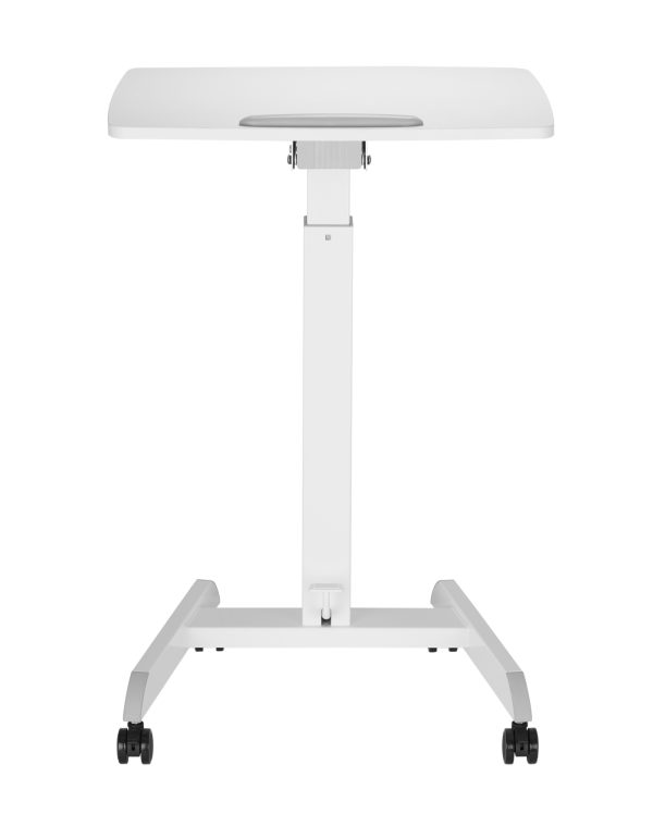   Schreibtisch-Sitz-Steh-Laptoptisch – Präsentationstisch – fahrbar – höhenverstellbar