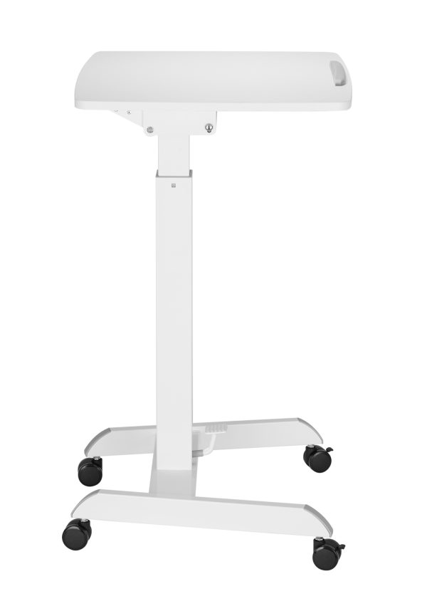   Schreibtisch-Sitz-Steh-Laptoptisch – Präsentationstisch – fahrbar – höhenverstellbar