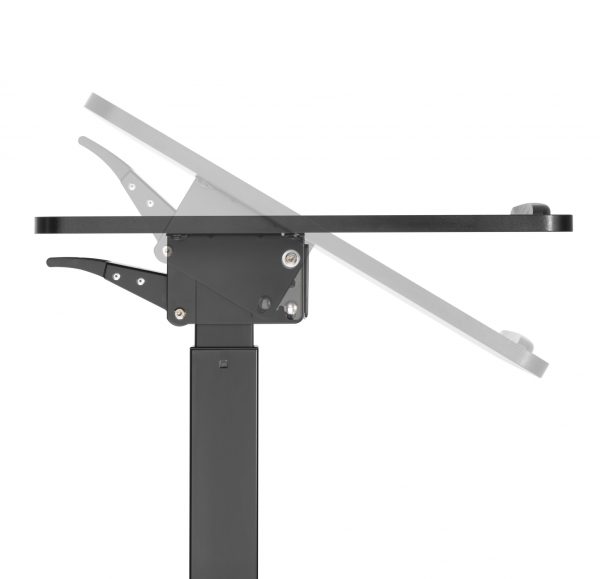   Schreibtisch-Sitz-Steh-Laptoptisch – Präsentationstisch – fahrbar – höhenverstellbar