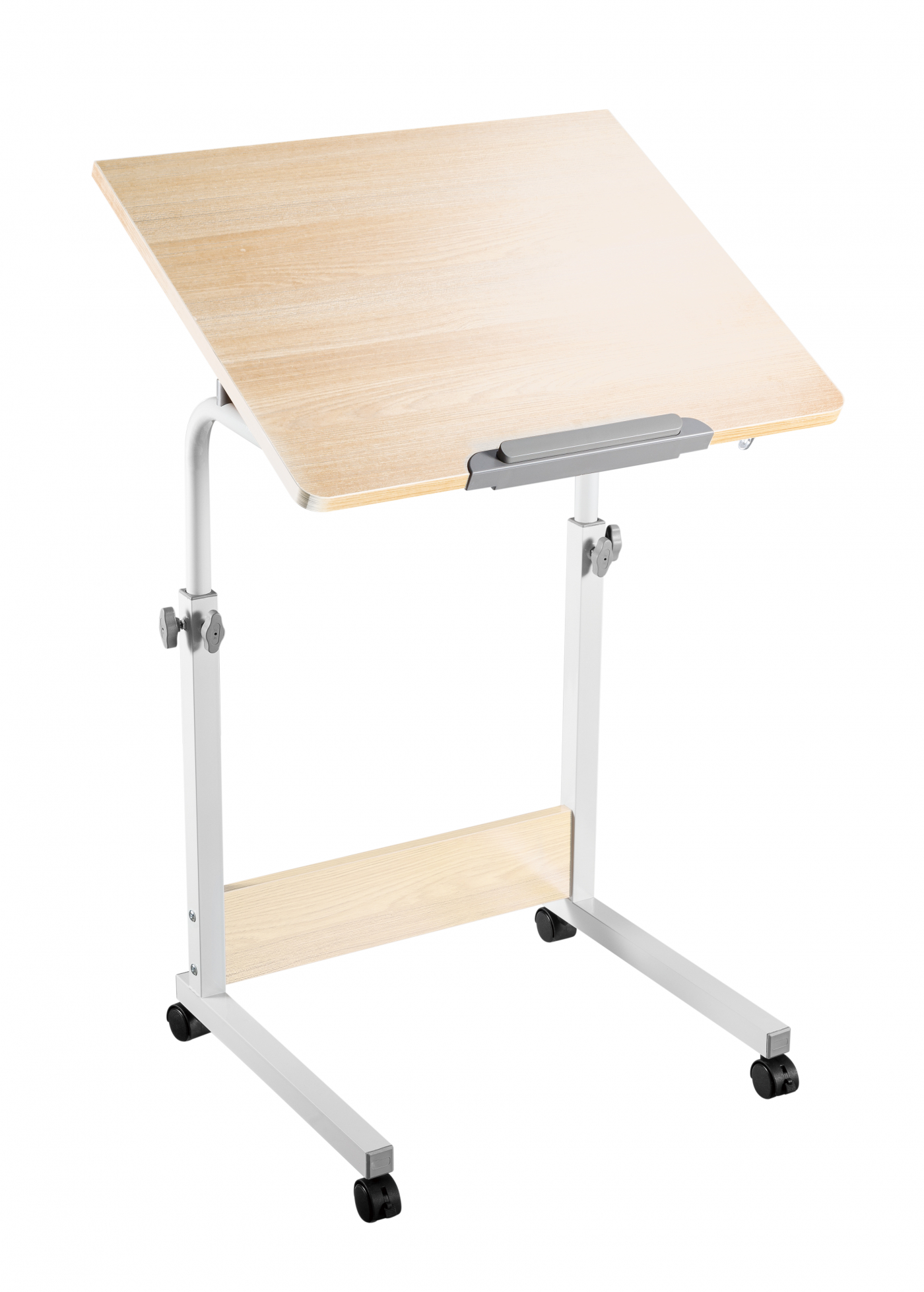 Laptoptisch mobiler Schreibtisch - Rednerpult - höhenverstellbar 68 - 96 cm - alternatives Bild