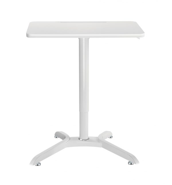   Schreibtisch-Sitzständer verstellbar – Laptoptisch – Arbeitsplatte 71 cm x 50 cm