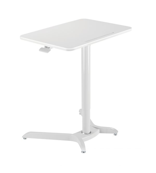   Schreibtisch-Sitzständer verstellbar – Laptoptisch – Arbeitsplatte 71 cm x 50 cm