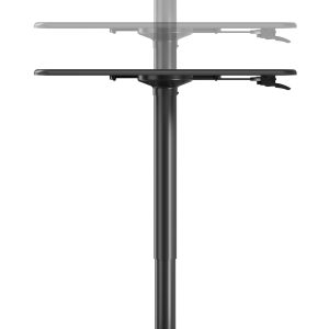 Schreibtisch-Sitzständer verstellbar – Laptoptisch – Notenständer – Arbeitsplatte 71 cm x 50 cm