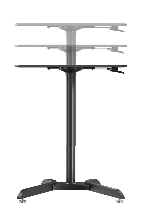   Schreibtisch-Sitzständer verstellbar – Laptoptisch – Notenständer – Arbeitsplatte 71 cm x 50 cm