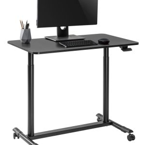 Schreibtisch-Sitz-Ständer mobil - Laptoptisch - höhenverstellbar