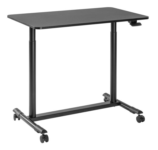   Schreibtisch-Sitz-Ständer mobil – Laptoptisch – höhenverstellbar