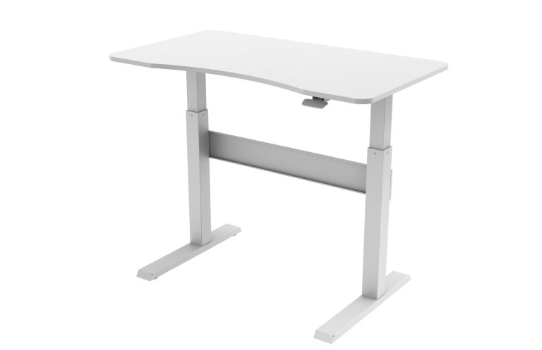 Schreibtisch-Sitzständer - Laptop-Computertisch - höhenverstellbar - 120 x 67,5 cm