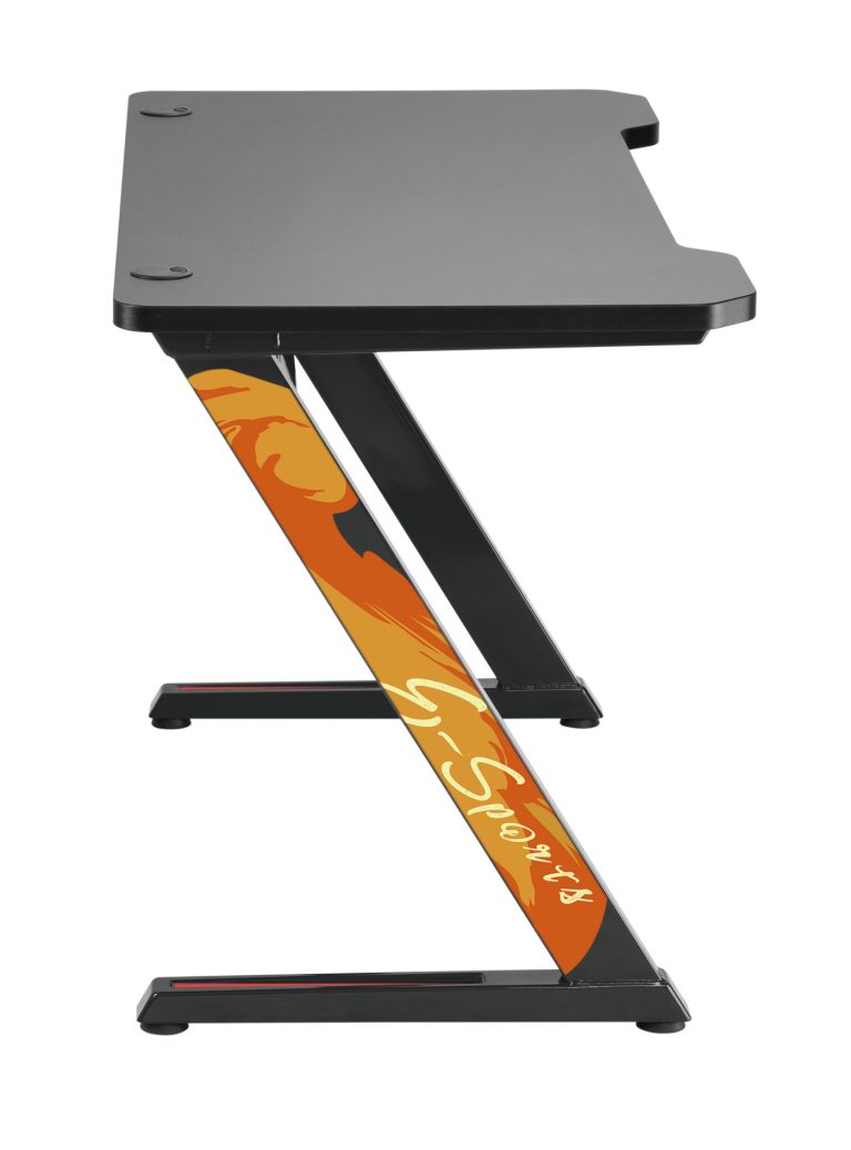 Computerspieltisch Gamingtisch Thomas schwarz ideal für Ihren Spielaufbau 120 cm x 60 cm - alternatives Bild