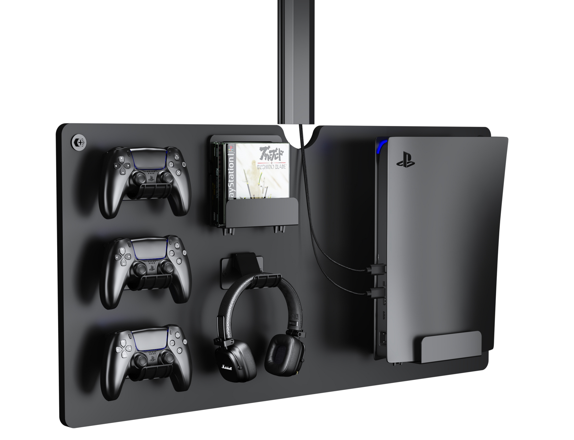 VDD - Wandregal zur Aufbewahrung von Spielkonsolen-Controllern - Headset