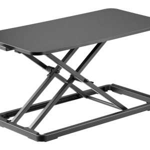Höhenverstellbarer Sitz-Steh-Schreibtisch - Laptoptisch - Schreibtischaufsatz