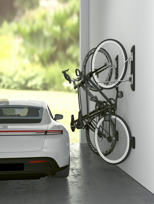 Fahrradhalterung Wandmontage - Fahrradaufhängungssystem - schwenkbar - 2,1 bis 2,8 Zoll Reifenstärke - VDD World DE