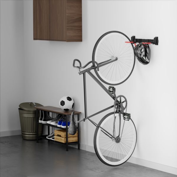 VDD Fahrradaufhängung - Fahrradwandhalterung - Fahrradträger - Fahrradhalterung für 2 Fahrräder - VDD World DE
