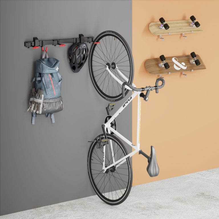 VDD Fahrradaufhängung - Fahrradwandhalterung - Fahrradträger - Fahrradhalterung für 3 Fahrräder - alternatives Bild