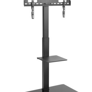 TV-Ständer - TV-Ständer - TV-Basis - drehbar - höhenverstellbar 134 cm bis 146 cm - schwarz