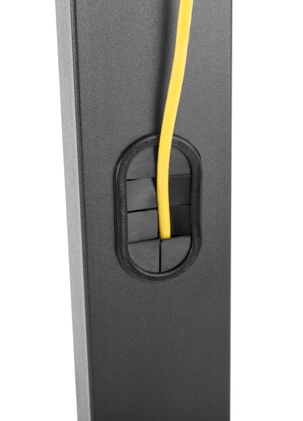   TV-Ständer – TV-Ständer – TV-Basis – drehbar – höhenverstellbar 134 cm bis 146 cm – schwarz
