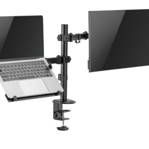   Monitorhalterung gasfeder – monitorarm – usb 3.0 und typ c – drehbar neigbar drehbar