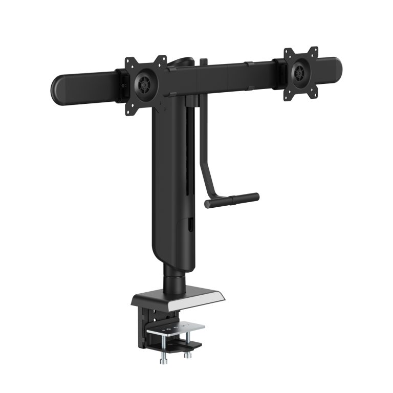 Monitorständer höhenverstellbar - Bildschirm drehbar neigbar drehbar - VDD World DE