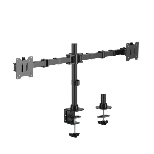   VDD – Schwerlast-Monitorarm – max. 20 kg – max. 49 Zoll – 2 Monitore