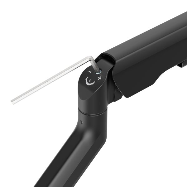   VDD-Monitorarm – Monitorhalterung – Höhenverstellbar – Für 1 Bildschirm – Ergonomisches Design