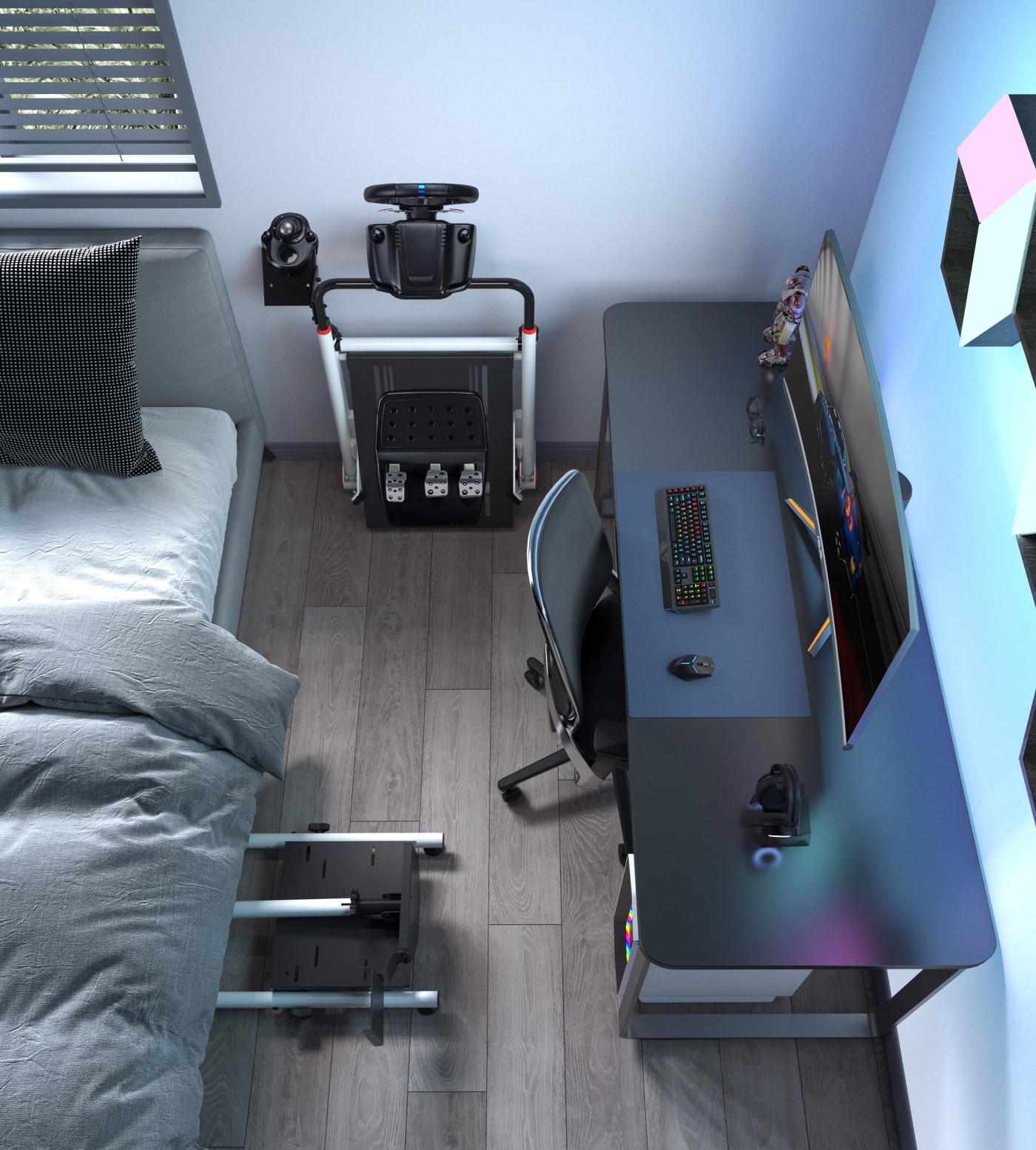 VDD Radständer - Rennsport Radständerhalter - Rennsport Cockpit - logitech - fanatec - VDD World DE VDD Radständer - Rennsport Radständerhalter - Rennsport Cockpit - logitech - fanatec - VDD World DE