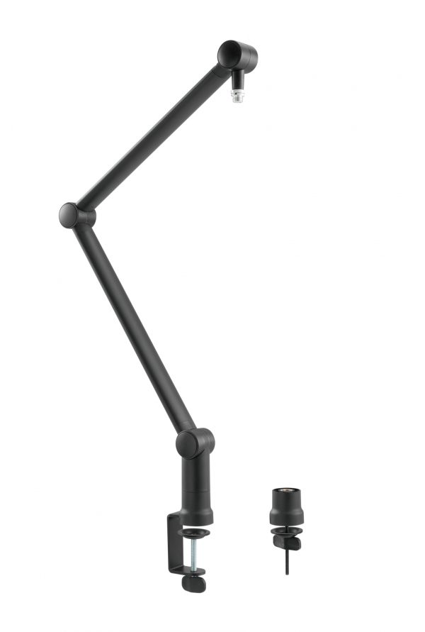   Professioneller Mikrofonarmständer einstellbar für Vlogging Podcasting Broadcasting Gaming