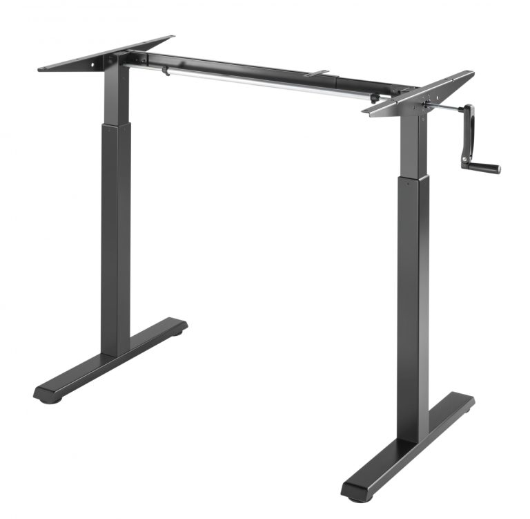 Schreibtisch-Laptop-Computertisch - platzsparend - 70 cm x 50 cm - schwarz - VDD World DE