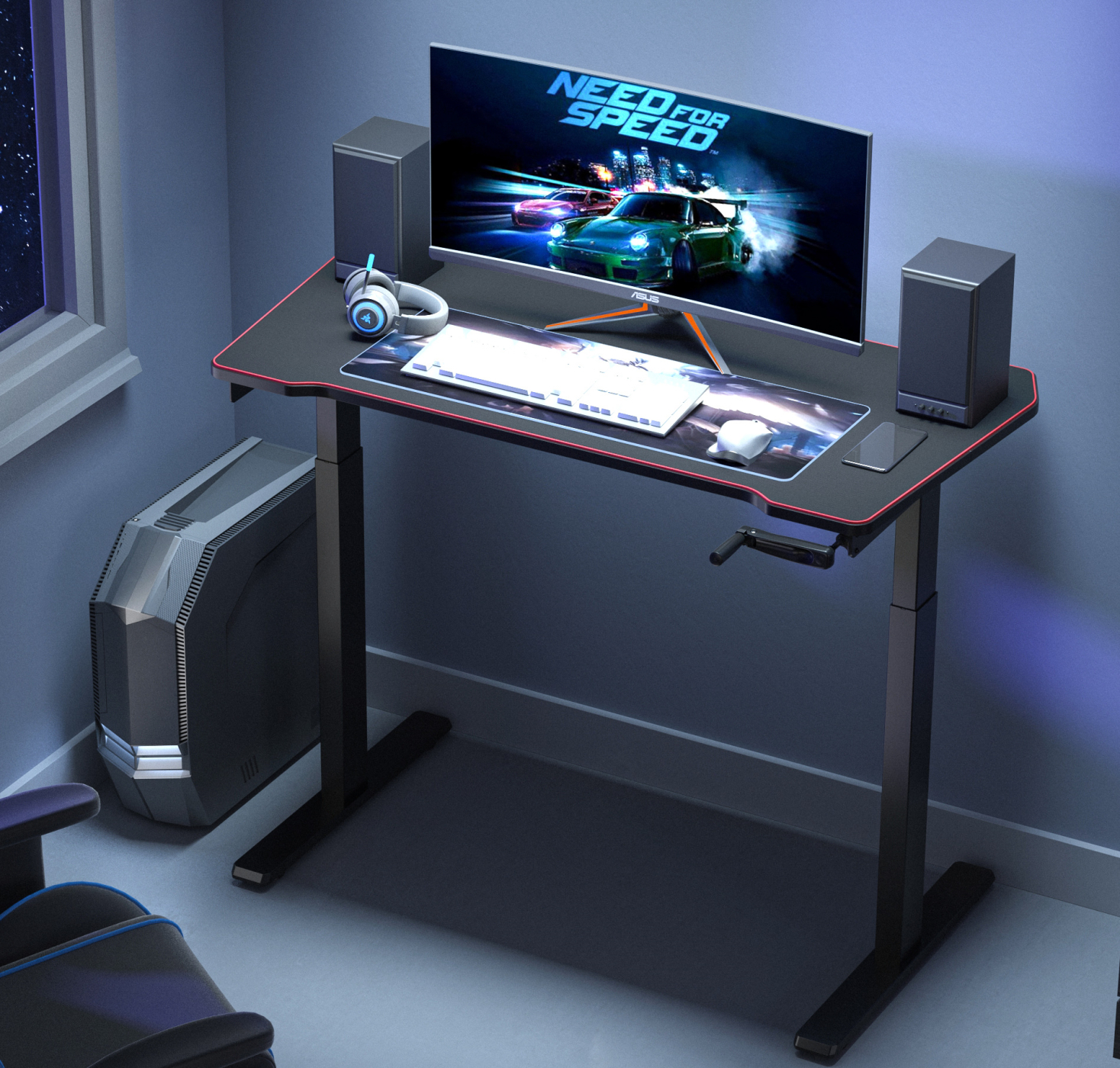 VDD Desk sit-stand höhenverstellbar - alternatives Bild