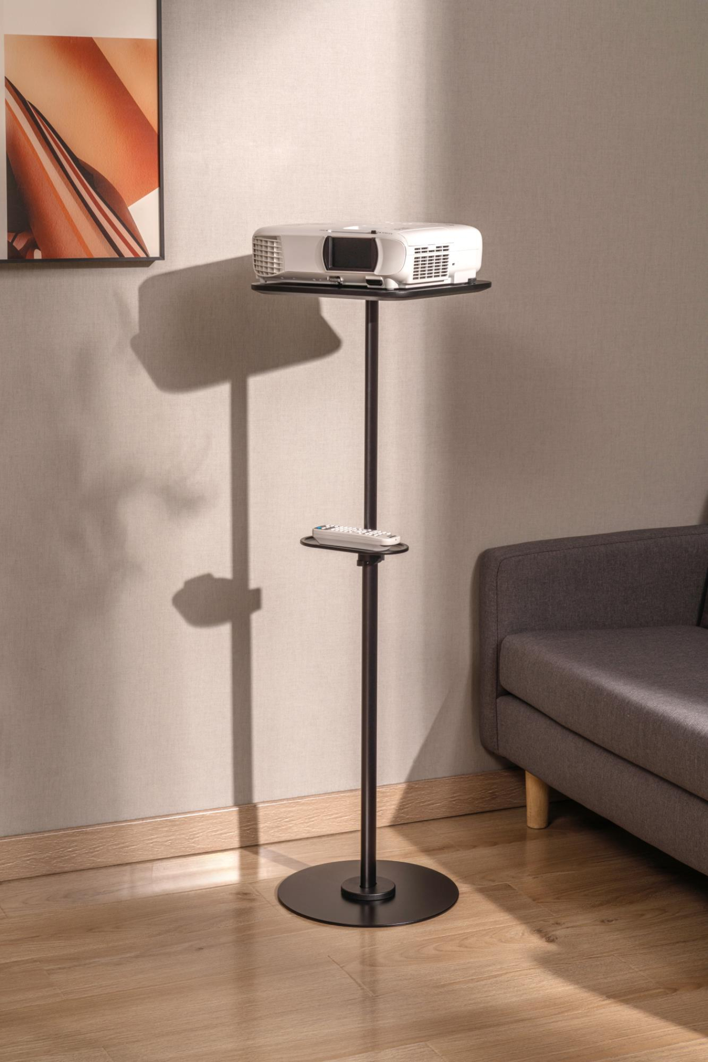 VDD - Beamerständer - Plattenständer - Medienregal - schwarz - VDD World DE VDD - Beamerständer - Plattenständer - Medienregal - schwarz - VDD World DE