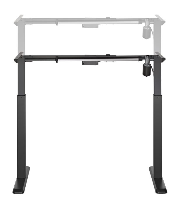   Schreibtisch-Sitz-Steh-Gestell – elektrisch höhenverstellbar – Tischplattengröße 100 bis 160 cm