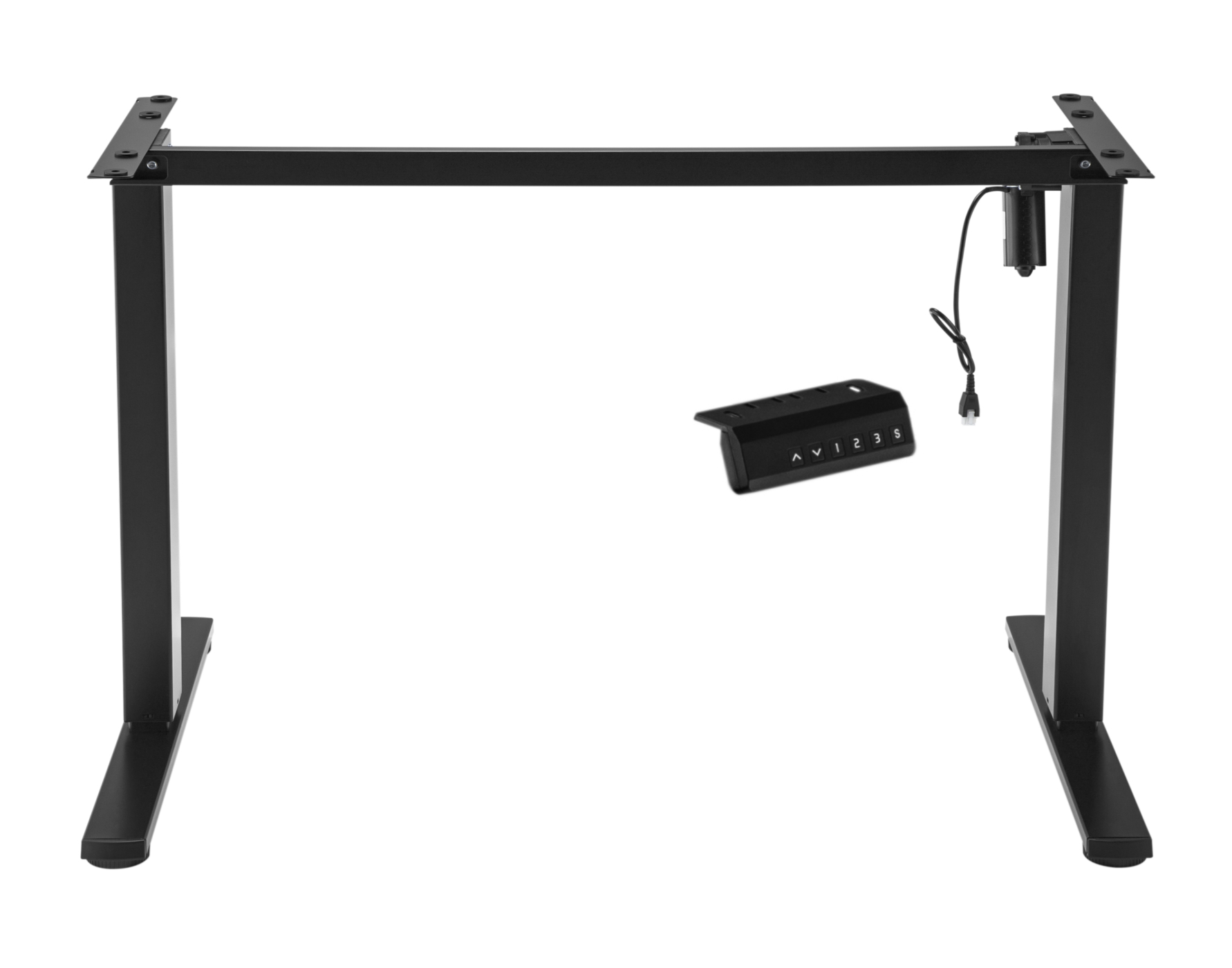 VDD Schreibtischgestell Sitz-Steh - elektrisch höhenverstellbar - Tischplattengröße 110 bis 140 cm