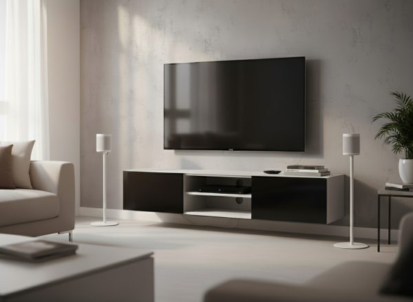   Bodenständer kompatibel mit Sonos® One Sonos® One SL und Sonos® Play:1 Lautsprecherständer