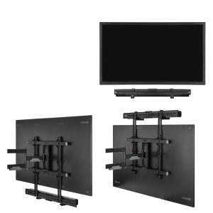 Soundbar TV Halterung Universal - Montage unter oder über TV - Wandmontage