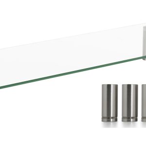 Monitor Bildschirmerhöhung höhenverstellbares Aluminiumglas