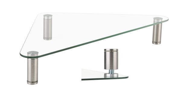   Display-Monitor Riser-Winkel-Modell Dreieck verstellbares Aluminiumglas