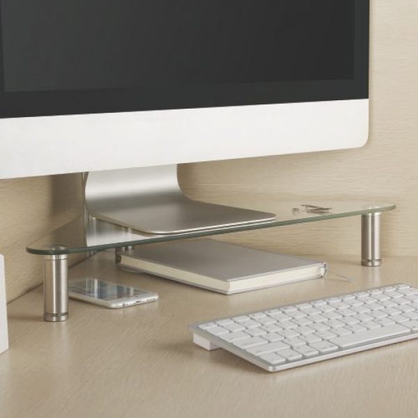   Display-Monitor Riser-Winkel-Modell Dreieck verstellbares Aluminiumglas