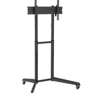 TV-Monitor Standard Stativ mobil - höhenverstellbar und neigbar - 166 cm hoch