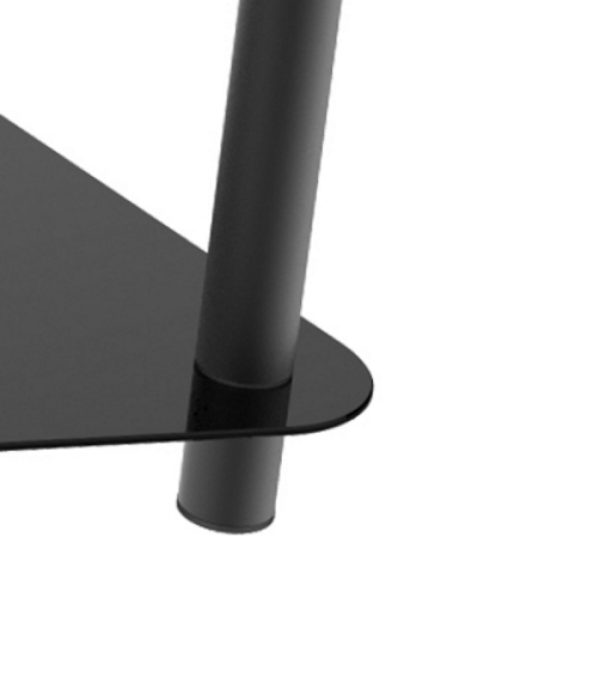   TV-Schrankmöbel – TV-Sideboard – Audiomöbel – 80 cm breit – schwarz