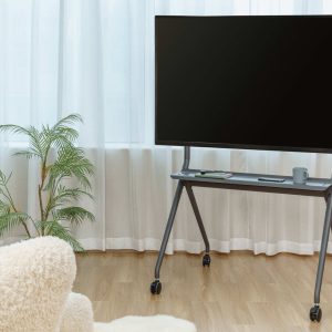 Mobiles TV-Standard-Stativ - bis 86 Zoll TV-Bildschirm - 120 kg Tragkraft