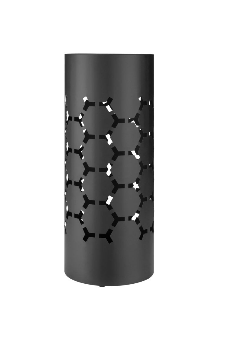 VDD - Schirmständer - schwarz - Aluminium - modern - praktisch