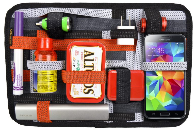 GRID IT! The Ultimate Bag Organizer - Aufbewahrungssystem für ipad schwarz / orange (medium)