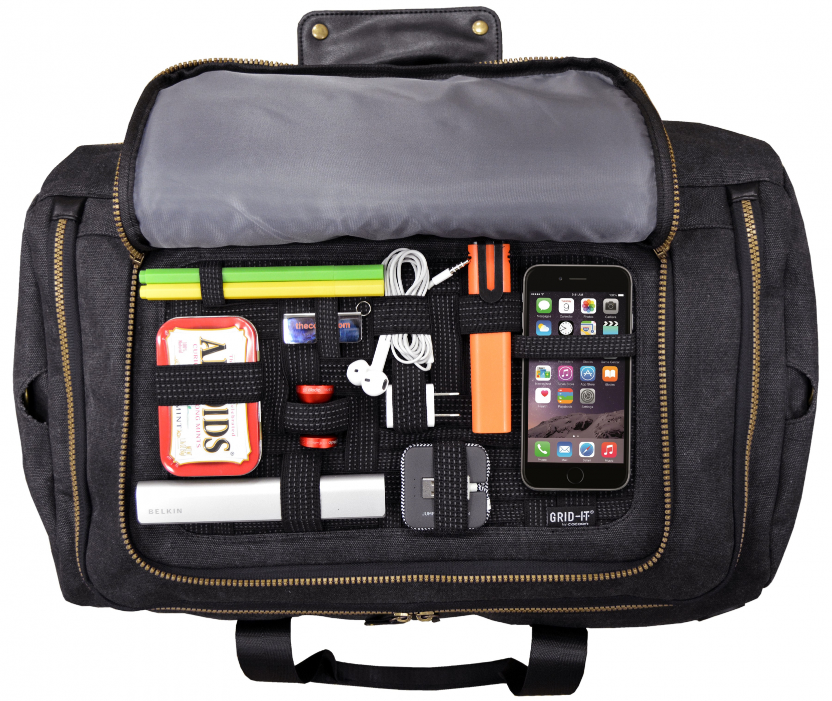 Urban Adventure Rucksack Reisetasche Rucksack inkl. Grid-it Organizer - alternatives Bild