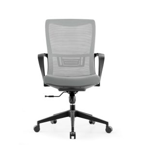 Bürostuhl - Bürostuhl - höhenverstellbar - ergonomisch - grau